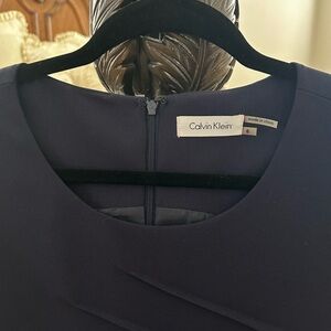 Navy blue calvin Klein sheath dress